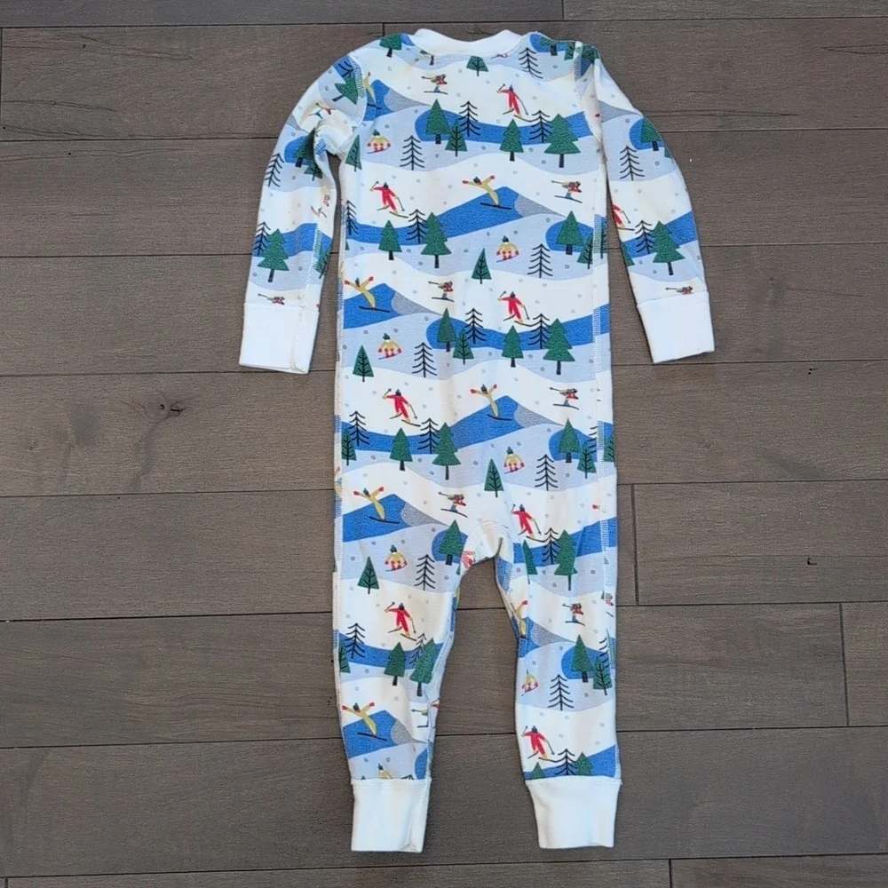 Hanna Andersson 2T Ski Print Sleeper